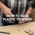 How to Glue Wood to Brick