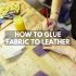 How to Glue Fabric to Cardboard